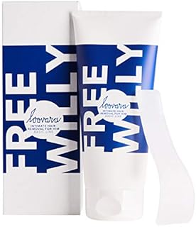 Loovara Free Willy | Premium Enthaarungscreme für Männer | Ideal für den Intimbereich | Für sensible Haut geeignet | 200 ml