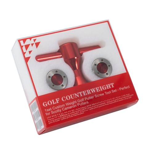Bolton Pesos de taco de golfe 5g/10g/15g/20g/25g/30g/35g/40g, 2 peças com kit de chave vermelha de s