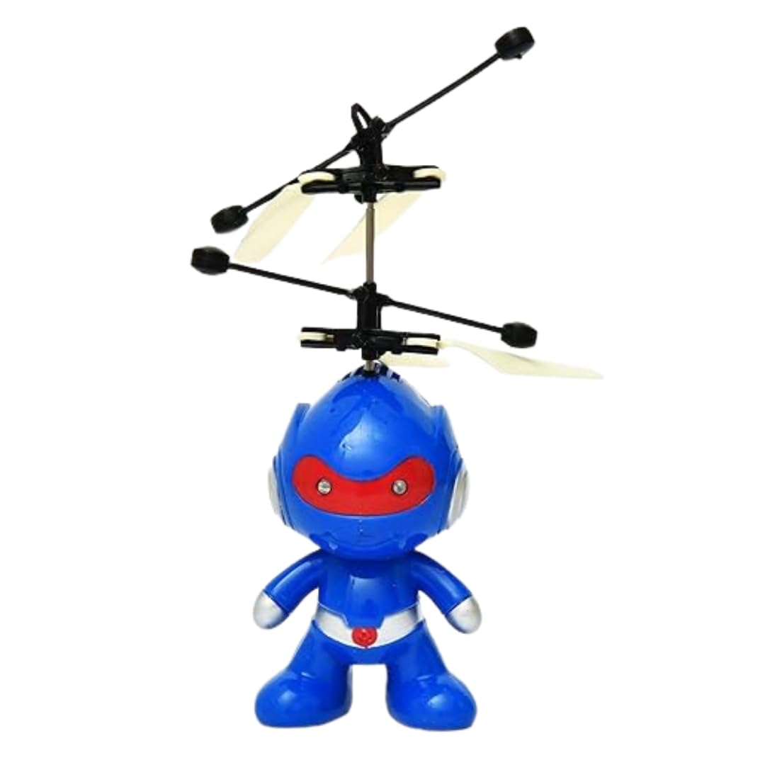 Big7 Stores Remote Control Robot Flying for 6 + Years Boys Indoor and Outdoor Robot | Palm Sensing Robot with led Lights | Blue (B0CQ2NNCRV) Amazon Price History, Amazon Price Tracker