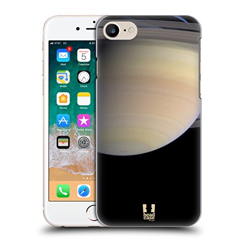 Coque dure iPhone 7/8/SE Saturne Espace, la protection rigide au design galaxie et espace lointain