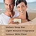 One With Nature Dead Sea Salt Soap 7oz 3-Pack – Purifying and Exfoliating Soap Bar with Dead Sea Minerals for Face & Body, for Men & Women. Unscented.
