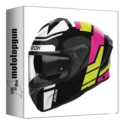 Casque intégral pour moto Airoh Spark 2 taille M vert menthe brillant
