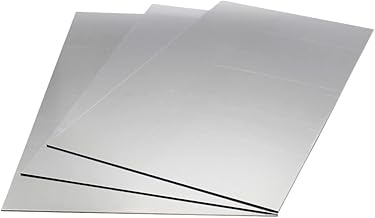 1.5mm Aluminium Sheet Aluminum Plate Sheet Metal Panel | 250 x 500mm (25cm x 50cm) - 2 Pack