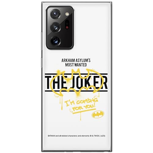 ERT GROUP Coque de téléphone Portable pour Samsung Galaxy Note 20 Ultra Original et sous Licence Officielle DC Motif Batman & Joker 006 adapté à la Forme du téléphone Portable, Coque en TPU