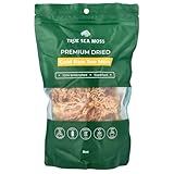 TrueSeaMoss Raw Irish Sea Moss - Makes 100oz of Sea Moss Gel - Wildcrafted Seamoss Dried Whole Superfood - For Skin, Hair, Digestion - Natural 8oz Pack