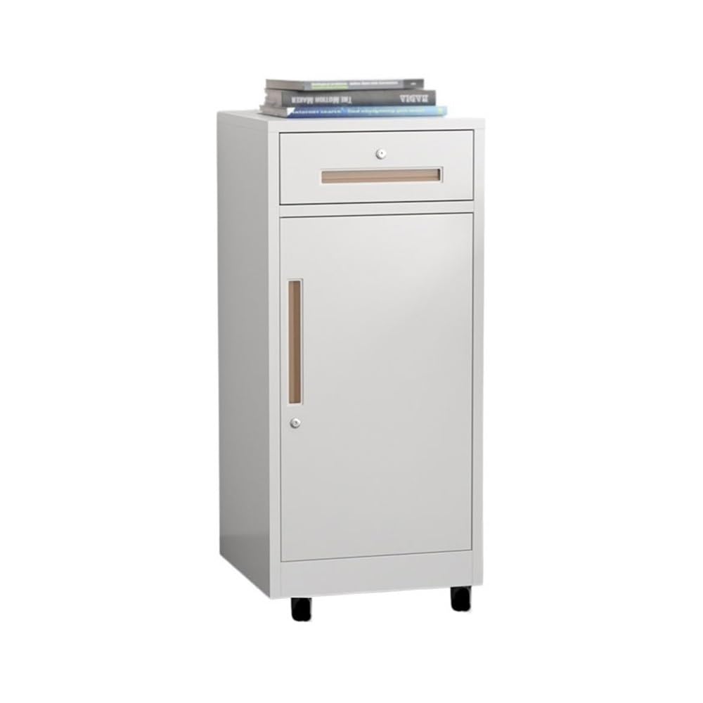 Aioneer Steel D Cabinet Office Multifunctional Storage Cabinet Under Desk Ing Cabinet Black Color Secure Storage Solution For Office Files And Documents-White