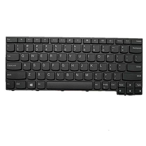 Clavier Lenovo 14e Chromebook US noir avec frappe fluide et précise