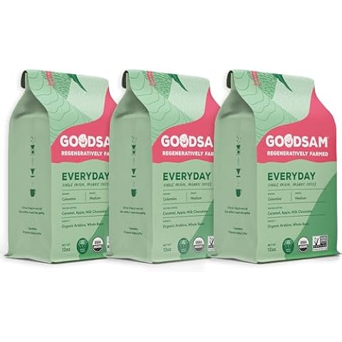 GoodSAM Organic Everyday Coffee 3-Pack Cover