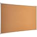 Lorell Aluminum Frame Cork Board, 18