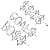 Beatifufu 3個装飾ヘアクリップ ラインストーン付きボビーピン 女性用ヘアアクセサリー おしゃれなデザインで日常使いや に