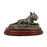 Statue Chien Boxer Art Dog – Résine/bronze, Sur Socle Bois, édition Limitée