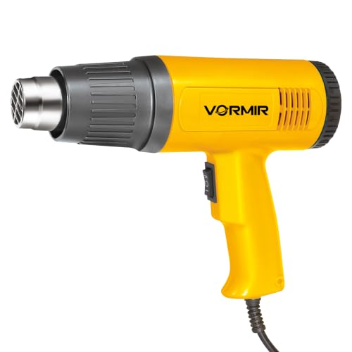 Image of VORMIR VR HG16-65 Hot Air Tool 1600W, 400C-650C Temperature Range, 300-550L /min Air Flow Heat Gun for DIY & Repair Work - 12 Months Warranty