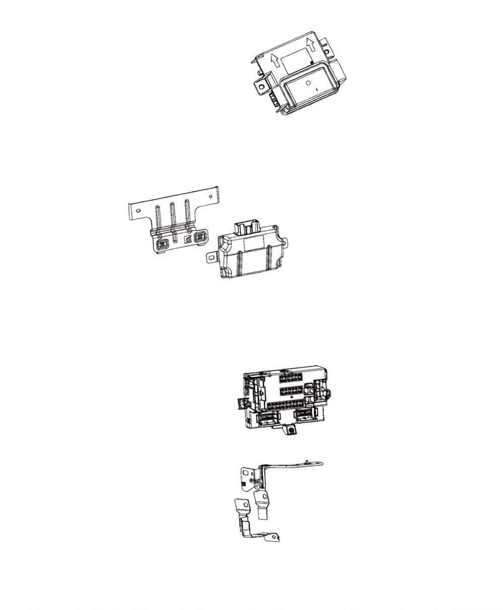 Mopar Módulo controlador de carrocería - Mopar (68141880AJ)