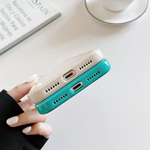 Ztofera Tpu Back Case For Iphone 11 6.1", Daisy Pattern Glossy Soft Silicone Case, Cute Girls Case Slim Lightweight Protective Bumper Cover For Iphone 11 6.1" - Pink #TOP3