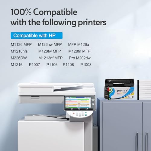 Image of proffisy Easy Refill Toner Cartridge 88A, CC388A Toner Cartridge Compatible with HP LJ P1007,P1106, P1108,P1008,M1213nf MFP,M1136 MFP,M126nw MFP,M1216,M1218nfs, M128fw MFP,M128fn MFP,M226DW(1PCS)