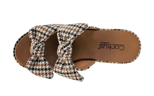 Corkys Footwear Womens Put A Bow On It Heeled Sandal - With A 3.25-Inch heel And 1-Inch platform, Chunky Heel, EVA Insole, and a Stylish Upper With Bows4