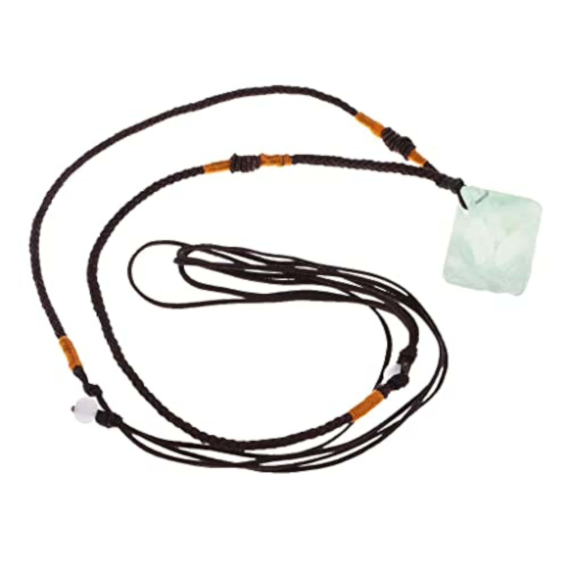 2x Natural Stone Ore Pendant Necklace Set, Gift for Her