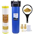 H&G Lifestyles 4.5 x 20 Whole House KDF Water Filter,Reduce Heavy Metal Chlorine Odor Improve Water Taste,Whole Home Water Filtration System
