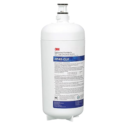 3M Cartouche filtrante HF45-CLX pour éliminer les sédiments et le chlore de l'eau - 5