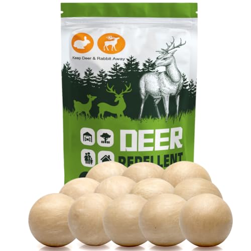 AMDEIUR Deer Repellent for Plants, Rabbit Repellent for Garden, Deer and Rabbit Repellent Outdoor,...