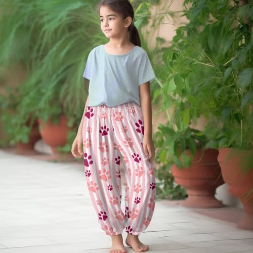 Sweatpants Teen Girls Soft Cozy Breathable Wide Leg Pants Girls Sweatpants for Girls Loose Daily Ideal Clothes3