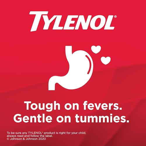 Tylenol Infant Fever, Teething and Pain Reliever for Baby, Grape Suspension Medicine, Dye Free, 24ML - Image 6