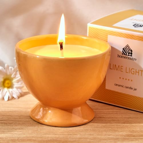 Get Your Home Ready for Spring with These Cleaning Tips and Amazon Products 26 Home Centre Colour Refresh Lemon Grass Scented Jar Candle
