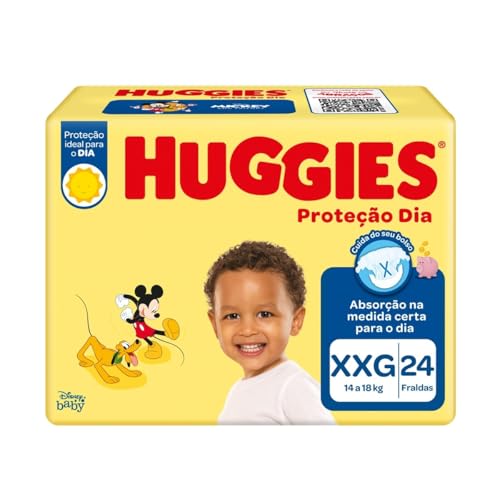 Fralda Proteção Dia Huggies XXG 24 un