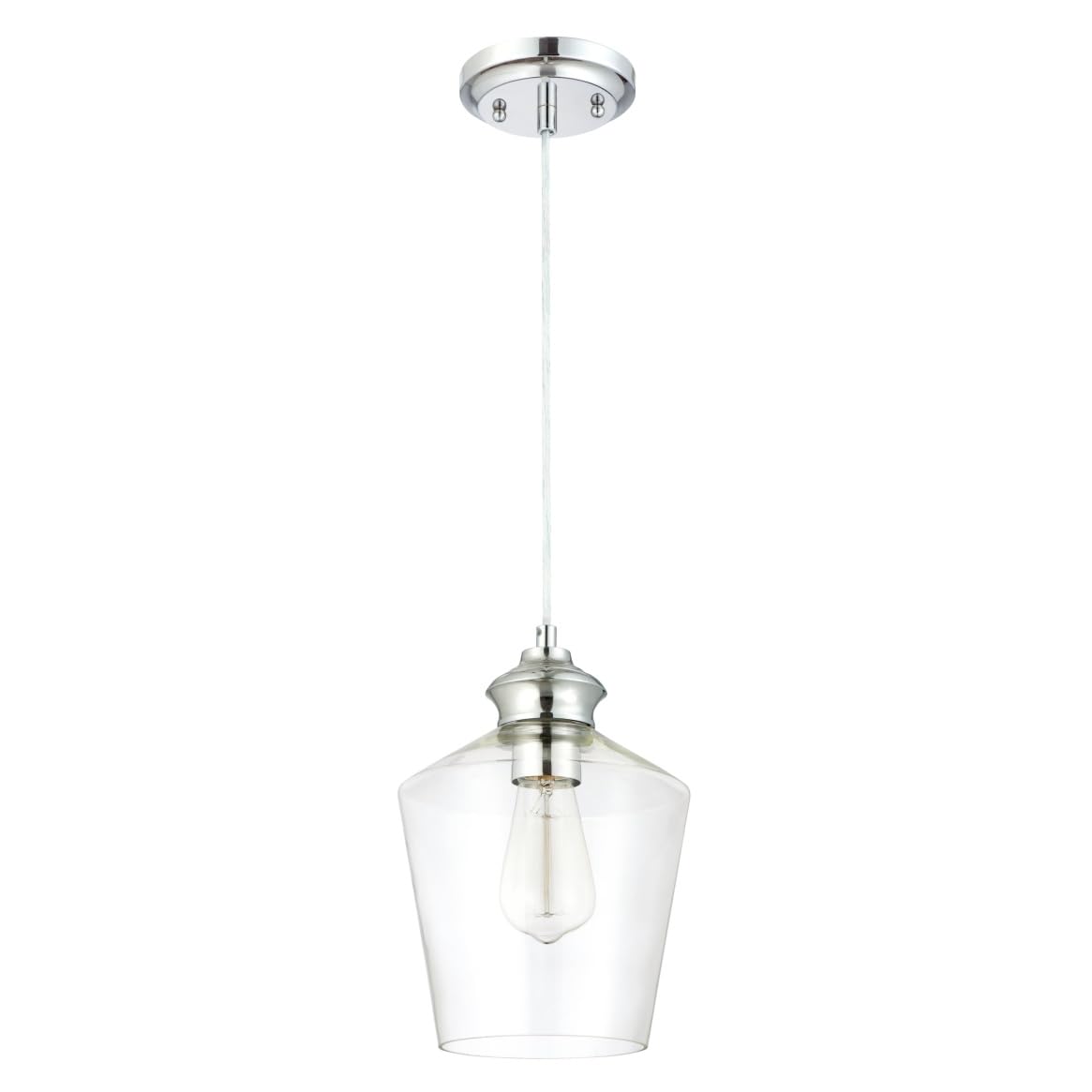 Westinghouse Lampada a Sospensione E27, Cromo, 6205540