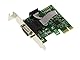 KALEA-INFORMATIQUE PCI Express PCIe Serial RS232 1-Port Controller-Karte mit ASIX AX99100 Chipsatz. Mögliche Low- und HIGH Profile-Montagen.