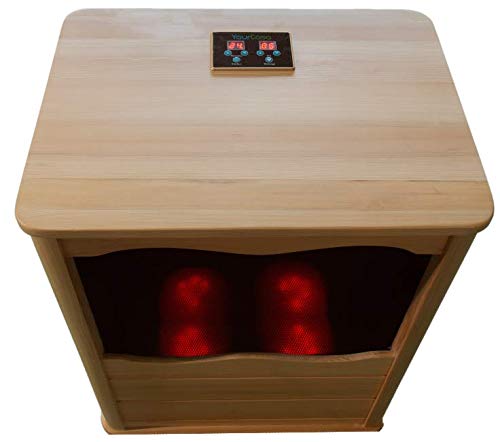 Preisvergleich Produktbild Fussmassagegerät mit Wärmefunktion- Infrarotwärme - Fußschmerzen Lindern - Massagegerät Füsse - Fußsauna - Fuß Infrarotkabine- Entspannung Geschenk - Fussmassage- Shiatsu - Fussmassagegeraet