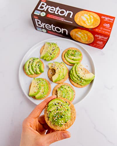 Image of Breton Original Crackers 7 Ounce Pack of 3