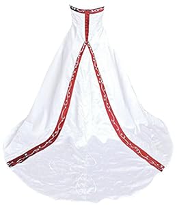 Vantexi VDE8833 Brautkleid Weiß Rot 36