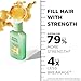 Garnier Fructis Hair Filler Strength Repair Serum Treatment with Vitamin Cg, Hair Serum for Weak, Damaged Split Ends, 3.8 Fl Oz, 1 Count