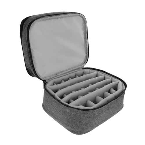 Sac de maquillage portable Veemoon en tissu Oxford résistant pour voyage