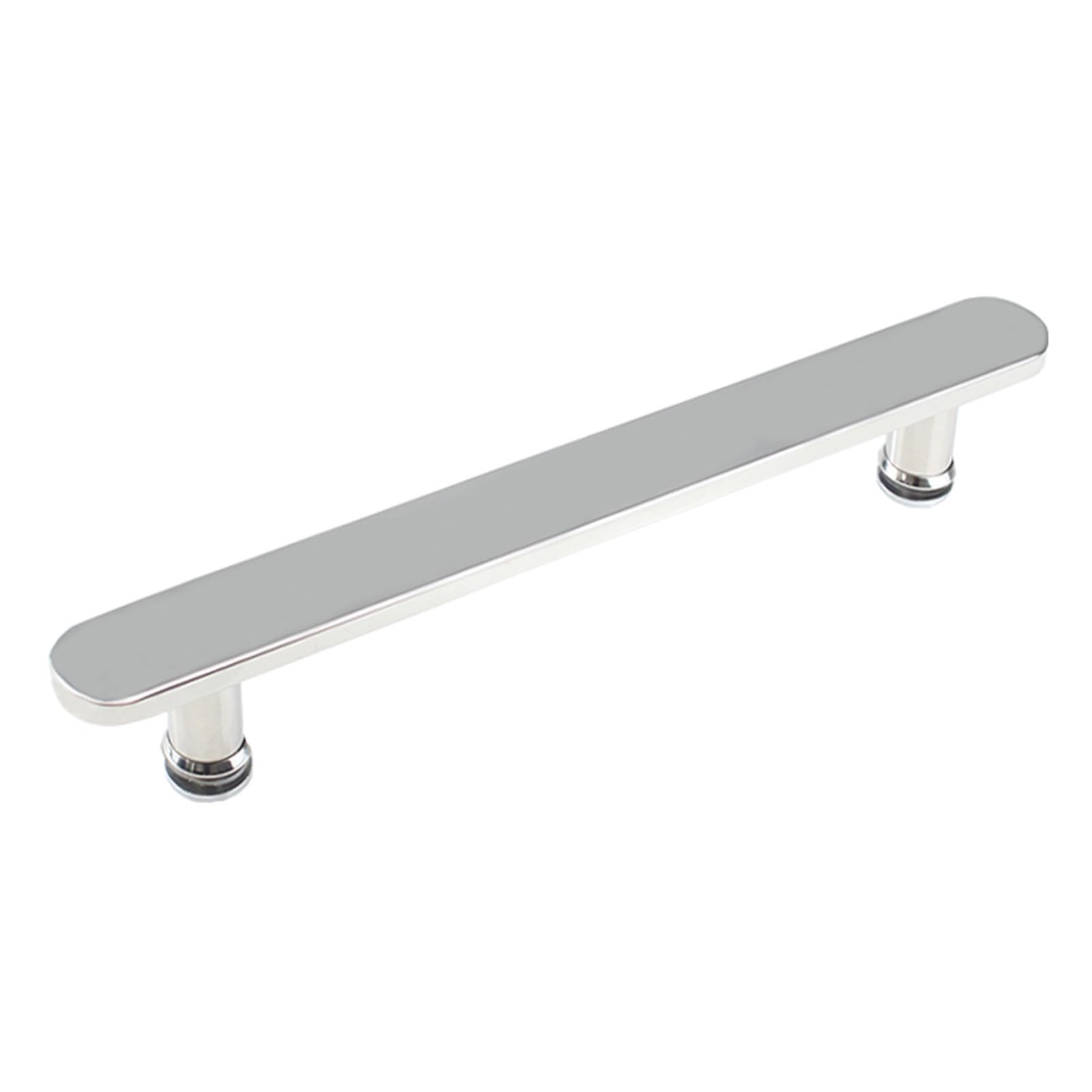 Poignée porte verre douche inox poli pas 400 mm rénovation maison