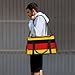 German Flag Duffel Travel Gym Sports Overnight Weekend Duffle Bags For Men Women