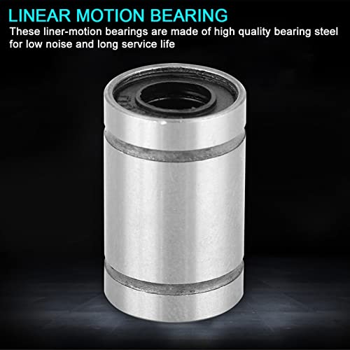 Haosie AOSIEWSRD13AH0G 8Pcs Lm6Uu Linear Ball Bearings thumb #3