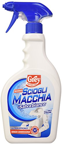 Grey - Quitamanchas en spray para cuellos y puños, 500 ml