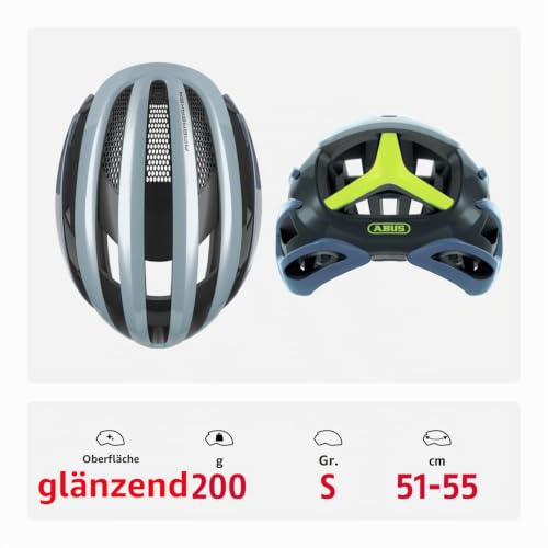 ABUS Rennradhelm AirBreaker - High-End Fahrradhelm für den professionellen Radsport - für Jugendliche und Erwachsene - Helm für Damen und… – Ansicht 3