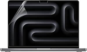 2-pack anti-schittering schermbeschermer voor MacBook Pro 14 inch (M5/M4/Max/M3 Pro/Max Chip) A3434 & A2918 & A2992, anti-reflectie en anti-kras 5H hardheidsaccessoires (mat helder)