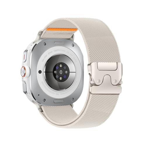 Bracelet en nylon tissé haute finition pour Galaxy Watch Ultra 2
