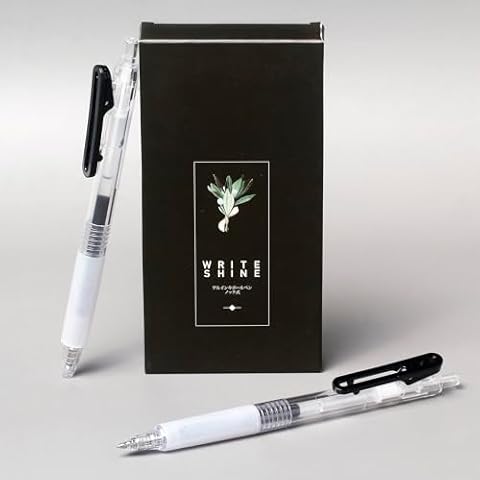 XIZE SH Black Gel Pens 0.7 Super Smooth Writing Office Pens,Medium Point Liquid Gel Ink Pens for Writing、Note Taking,0.7mm Retractable Pen,6 Count Cover