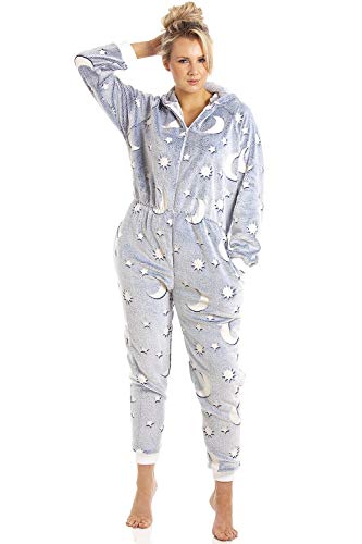 Camille Glow in The Dark - Onesies à imprimé étoiles 46/48 Gris