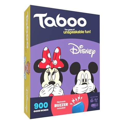Taboo: Disney Edition Board Game Cover