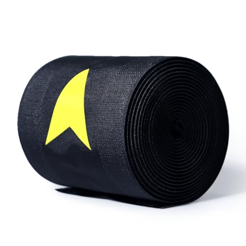 Cubierta de cable para piso con patrón de flechas para alfombra de oficina, cubre cables bajo el escritorio, tira de agarre para cables, 3.9” de ancho x 10’ de largo miniatura 1