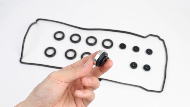 Image of Valve Cover Gasket Set Replacement for Honda Acura 2.0L 2.3L 2.4L | Replaces VS50614R, 12341-R40-A00 (2002-2015)