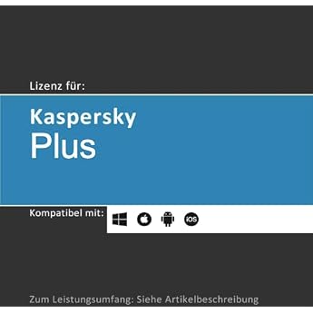 Lizenz f&uuml;r Kaspersky Plus inkl. unbegr. VPN | 2026 | 1-10 Ger&auml;t(e) | 1-2 Jahr(e) | Vollversion | Windows/MacOS/iOS/Android | 