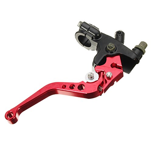 C-FUNN 7/8Inch 22Mm CNC Universal Motorcycle Brake Clutch Master Cylinder Lever Reservoir - Lila