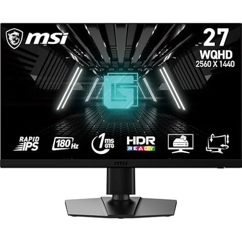 MSI G272QPF E2 27 Inch WQHD Gaming Monitor Cover